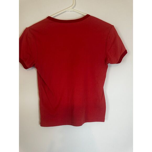 Snoopy Weekend Mood Peanuts T-Shirt Red Youth XL / Womenâs Medium - Picture 2 of 3